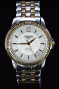 Tissot Ballade gentleman's automatic wristwatch ref. C279/379C with date aperture, gold hands and