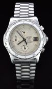 Tag Heuer 2000 Professional gentleman’s diver's chronograph wristwatch ref 273.206/1 with date