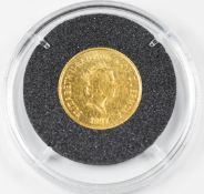 1997 Guernsey 1/25oz gold coin with Westminster certificate