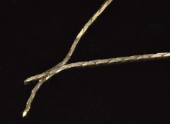 A 9ct gold necklace, 8.8g, 40cm