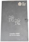 Royal Mint 2012 London Olympic 50p coin set comprising twenty nine brilliant uncirculated coins,
