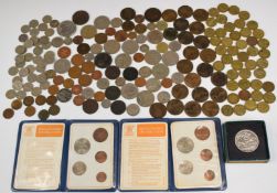 A collection of UK coinage, George III onwards including Festival of Britain crown, first decimals