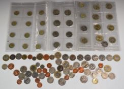 A quantity of decimal collectable coins including £2 and 50p pieces, together with some other