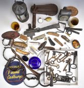 Collectable vintage pocket knives by Joseph Rodgers and George Plum, Bristol, hallmarked silver