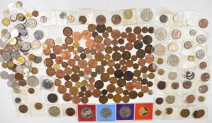 An amateur collection of UK coinage George III onwards, includes higher grade examples, modern