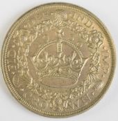 1936 George V wreath crown, VF+