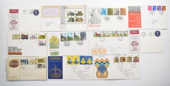 GB first day covers from 1950 - 2013, in five large boxes