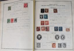 GB and world mint and used stamp collection in various albums including The Ideal and The