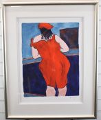 Set of six Bob Dylan signed prints from the 2016 Drawn Blank series, comprising Man on a Bridge,