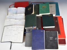 Dale Griffin's diaries from 1980-2002 including the BBC years, detailing sessions. Formerly the