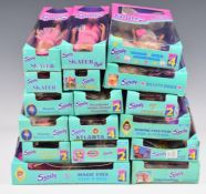 Seventeen Hasbro Sindy dolls mostly dating to the mid 1990's to include Atlanta Swimming Sindy