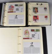 Collection of British and Commonwealth covers, mostly related to various football world cups, and