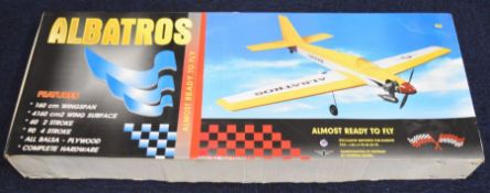 Phoenix Models ARF Albatros model aeroplane kit to suit radio control, wing span 160cm, in