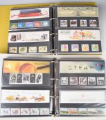 Collection of stamps, mainly presentation packs, over 200 packs including many first class stamps,