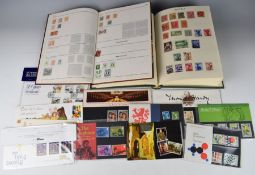 GB and world stamp collection, mint and used in various albums, stockbooks and presentation packs