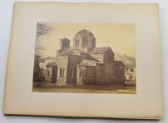 Twenty four 19thC Grand Tour or similar albumen photographs or prints mainly depicting Greece,