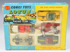 Corgi Toys diecast model Gift Set 37 Lotus Racing Team with Volkswagen Breakdown Truck, Racing Car