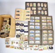 Large quantity of cigarette cards both loose and in albums, including Wills', Cavanders, Player's,