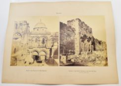 Over one hundred 19thC Grand Tour or similar albumen photographs or prints mainly relating to