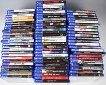 Seventy-seven Sony PlayStation 4 (PS4) games to include Tomb Raider Definitive Edition, Doom