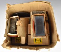 Glass stereoscopic slides and negatives, many with judging notes for the Stereoscopic Society,