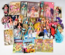 Twenty-six Mattel She-Ra 'Princess of Power' action figures from the He-Man and the Masters of the