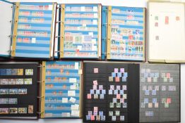 A very large GB and Commonwealth mint and used stamp collection including 1840 1d black with four