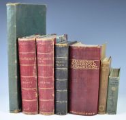 Chatterbox, 1870-1873 in 2 bound volumes edited by J. Erskine Clarke with chromo frontispieces and