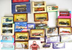 Twenty five Corgi diecast model cars including 50's Classics and 2012 Olympic collection, all in