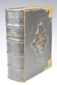 [Binding] The Illustrated National Family Bible with the Commentaries of Scott & Henry, containing