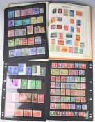 GB, Commonwealth and world stamps in one album, on Hagner sheets and loose