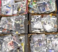 A run of 98 issues of Eaglemoss The Lord of the Rings Chess collection, each with painted lead