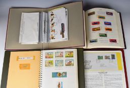 GB and world stamp collection, mint and used, in nine various albums