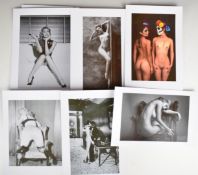 Forty Three press photographs, Art, Glamour, Kate Moss, Madonna etc, most marked W. Morris Press