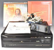 Pioneer CLD - D925 laser disc player and approximately 80 laser discs including Star Wars, Star
