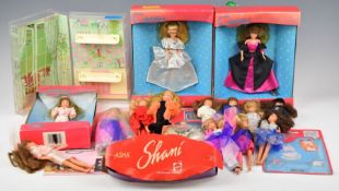 A collection of Hornby Cassy dolls, three in original boxes.