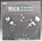 Don Rendell / Ian Carr Quintet - Phase III (SX6214), record appears at least VG with wear to cover