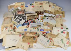 GB postal history from Queen Victoria to Queen Elizabeth II including postcards
