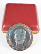 David IV King of Georgia 1073-1125 bronze coin or medal, diameter 6cm