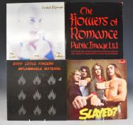 Approximately 60 albums including Kraftwerk, Bill Nelson, OMD, The Tourists, Kate Bush, Blondie,