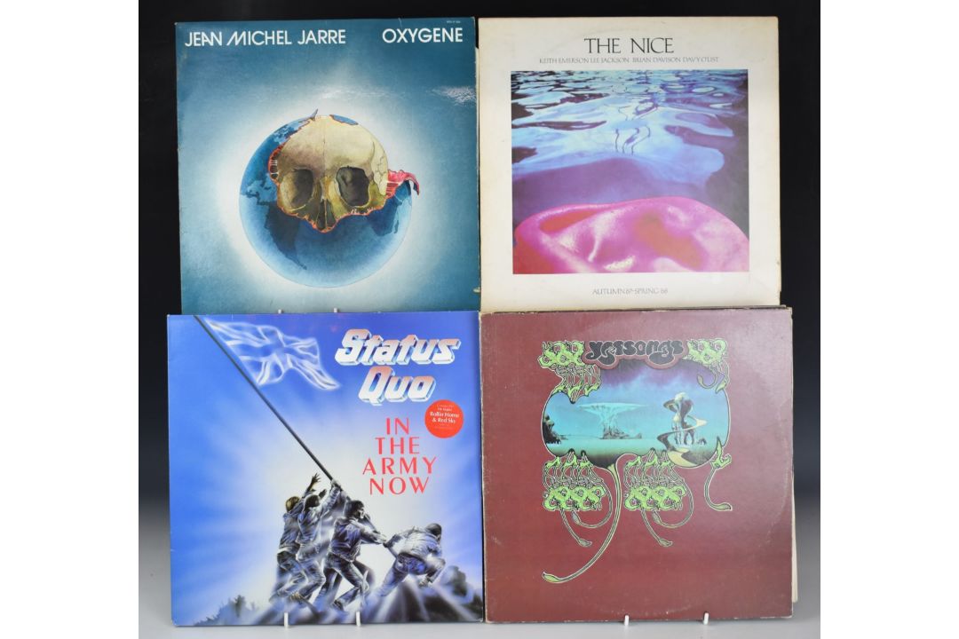 Approximately 100 albums, mainly Rock including The Moody Blues, Focus, Yes, Mike Oldfield, The - Image 3 of 4