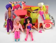 Sixteen Hasbro Jem and the Holograms dolls including Jem, Rio, Shana etc together with a 'Rockin