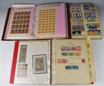 Two stock albums of mint Queen Elizabeth II decimal stamps and various mint GB Commonwealth modern