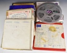 A collection of 10.5 inch reel tapes including British Lions, Mott the Hoople - USA Tour 1975