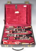Pair of Buffet Crampon & Cie clarinets, in original fitted case