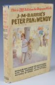 J.M. Barrie’s Peter Pan & Wendy retold by May Byron for Boys and Girls, with the Approval of the