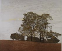 Phil Greenwood (born 1943) signed limited edition print 'Heath Trees', signed, dated 78 and numbered