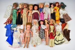 A collection of 1960's & 1970's fashion dolls to include Little Miss Vogue, Petra, Farah Fawcett-