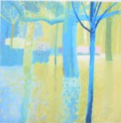 Malcolm Ashman signed limited edition (28/195) print Midday Shade, 34 x 33cm, in beech frame with