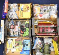 Large collection of Meccano to include Highway Multikit 8, Motorised Set 3, wheels, angles, gears,